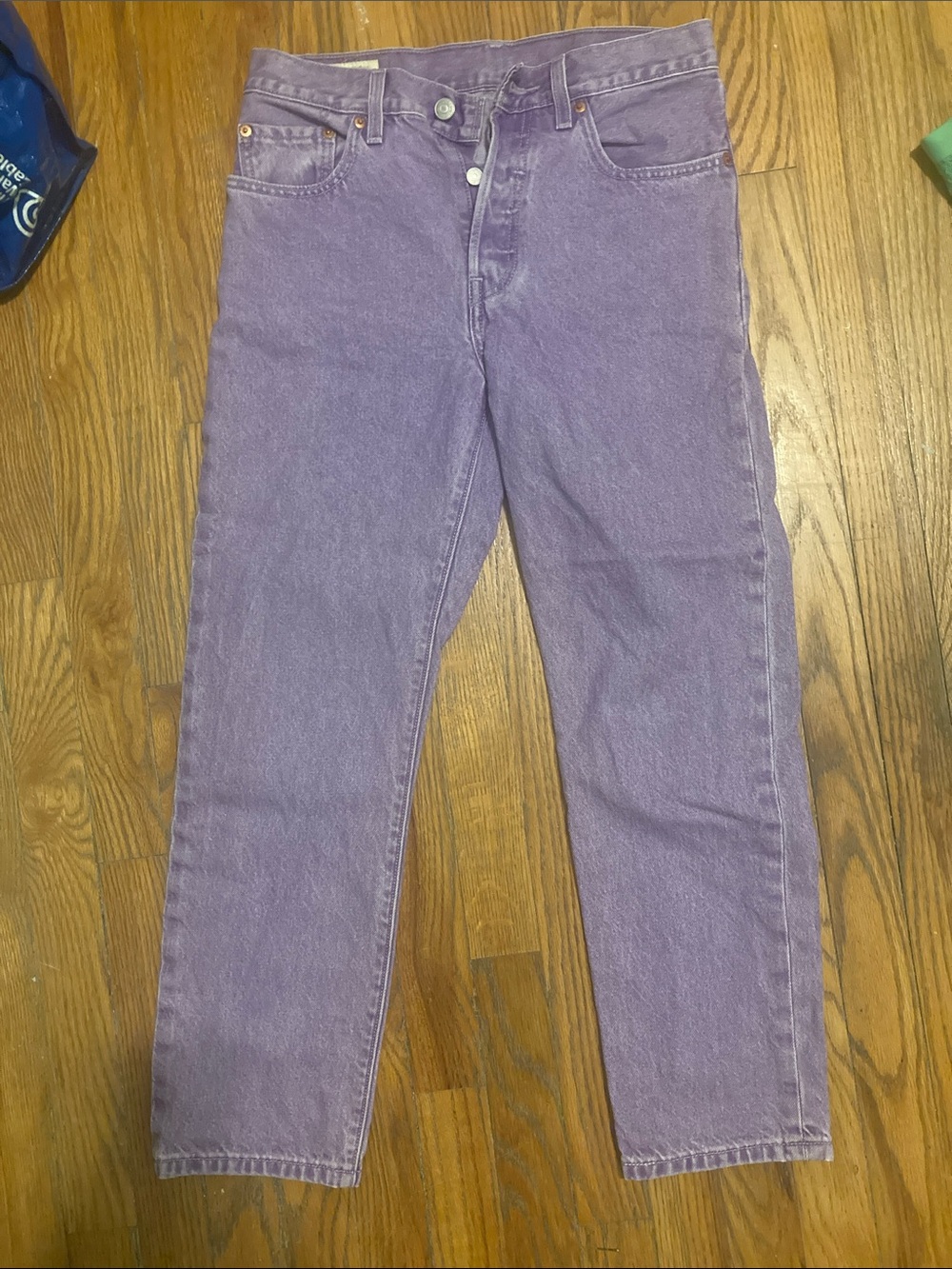 Levi's Lavender Denim Jeans